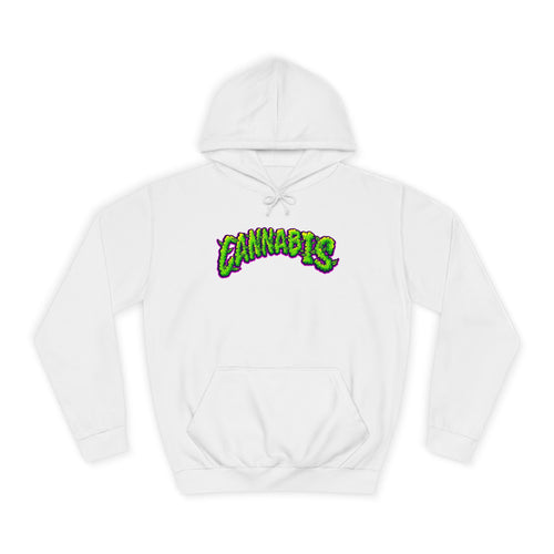 Cannabis College Hoodie, Unisex Hoodie for Students, Herbal Vibe Pullover, Perfect for 420 Celebration, Gift for Cannabis Lovers