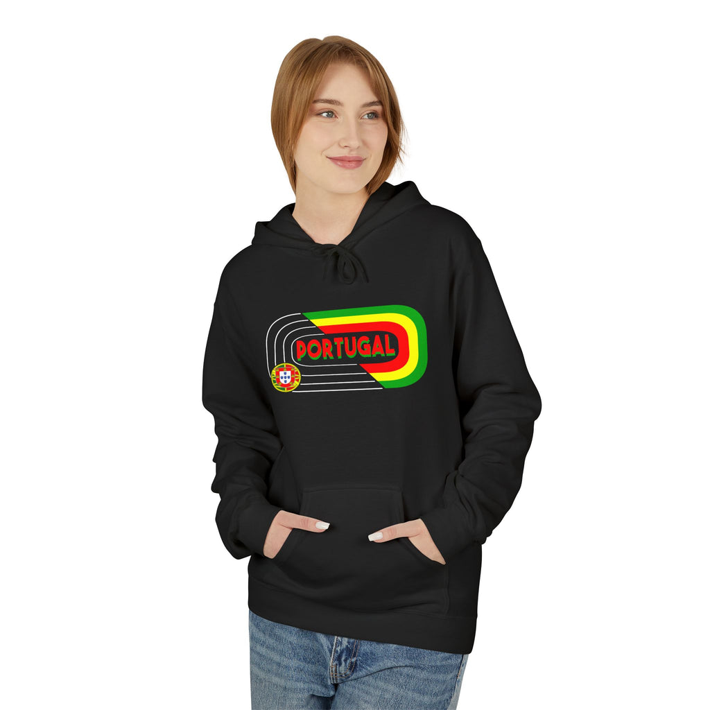 Portugal Retro Fleece Hoodie