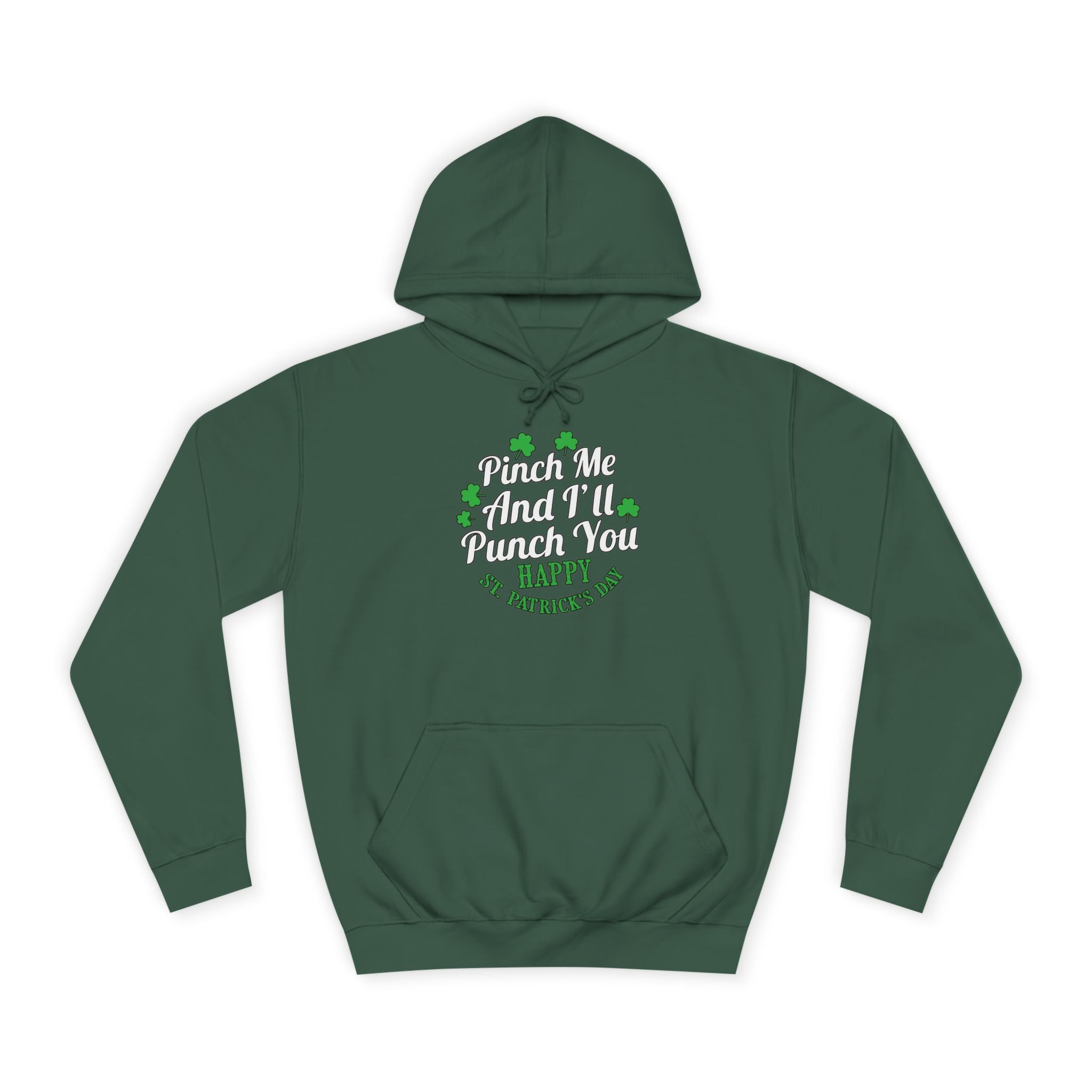Funny St. Patrick's Day Unisex Hoodie, Perfect for Celebrations, Gift for Friends, Cozy Wear for Parties, Holiday Apparel, Green Humor