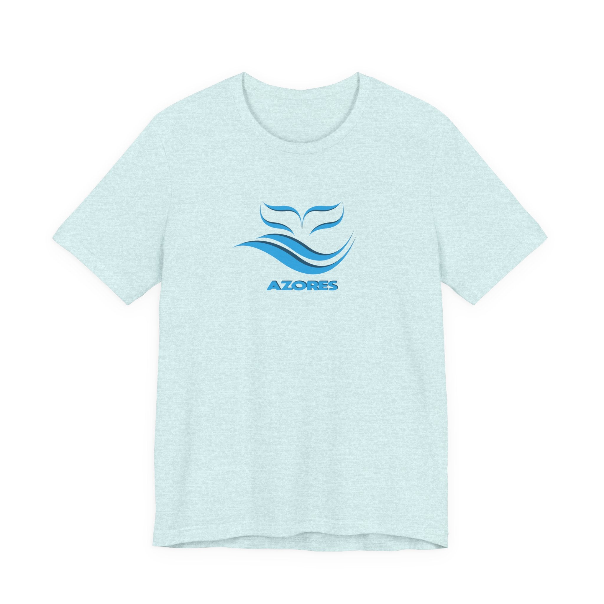 Azores Wave Logo T‑Shirt — Coastal Travel Tee