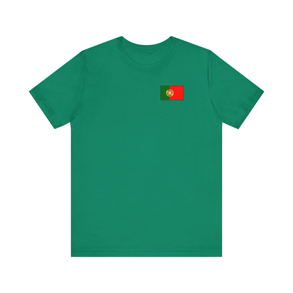 Portugal Flag Tee — Minimal Portuguese Pride T-Shirt