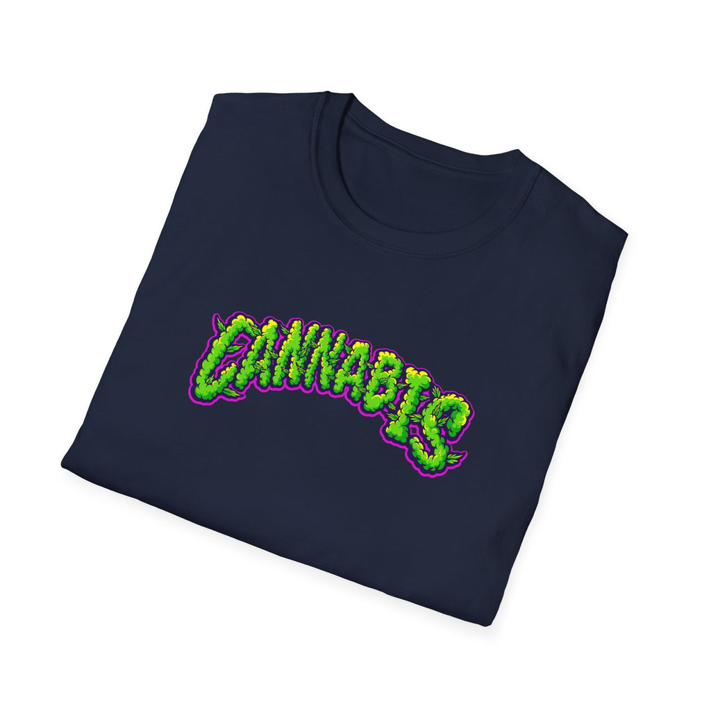 Cannabis Unisex Softstyle T-Shirt - Fun & Relaxed Vibe, Perfect for Casual Wear, Gift for 420 Celebrators, Everyday Comfort