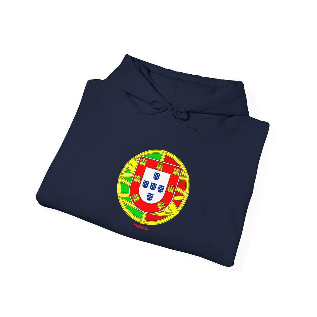 Portugal Flag Hooded Sweatshirt (Unisex)
