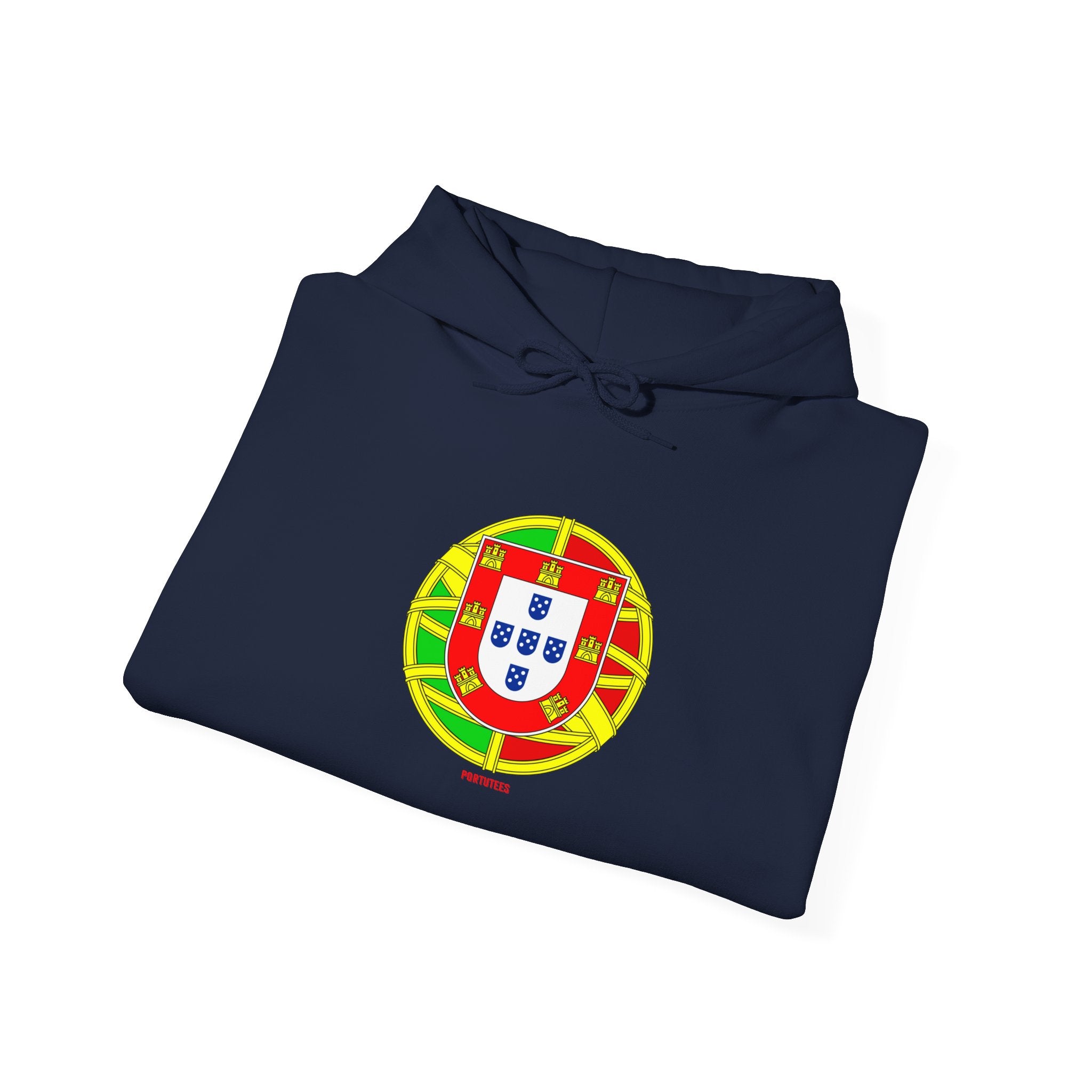 Portugal Flag Hooded Sweatshirt (Unisex)