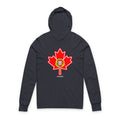 Portuguese Canadian Hoodie Tee — Canadian-Portuguese Pride Long-Sleeve Hooded Shirt