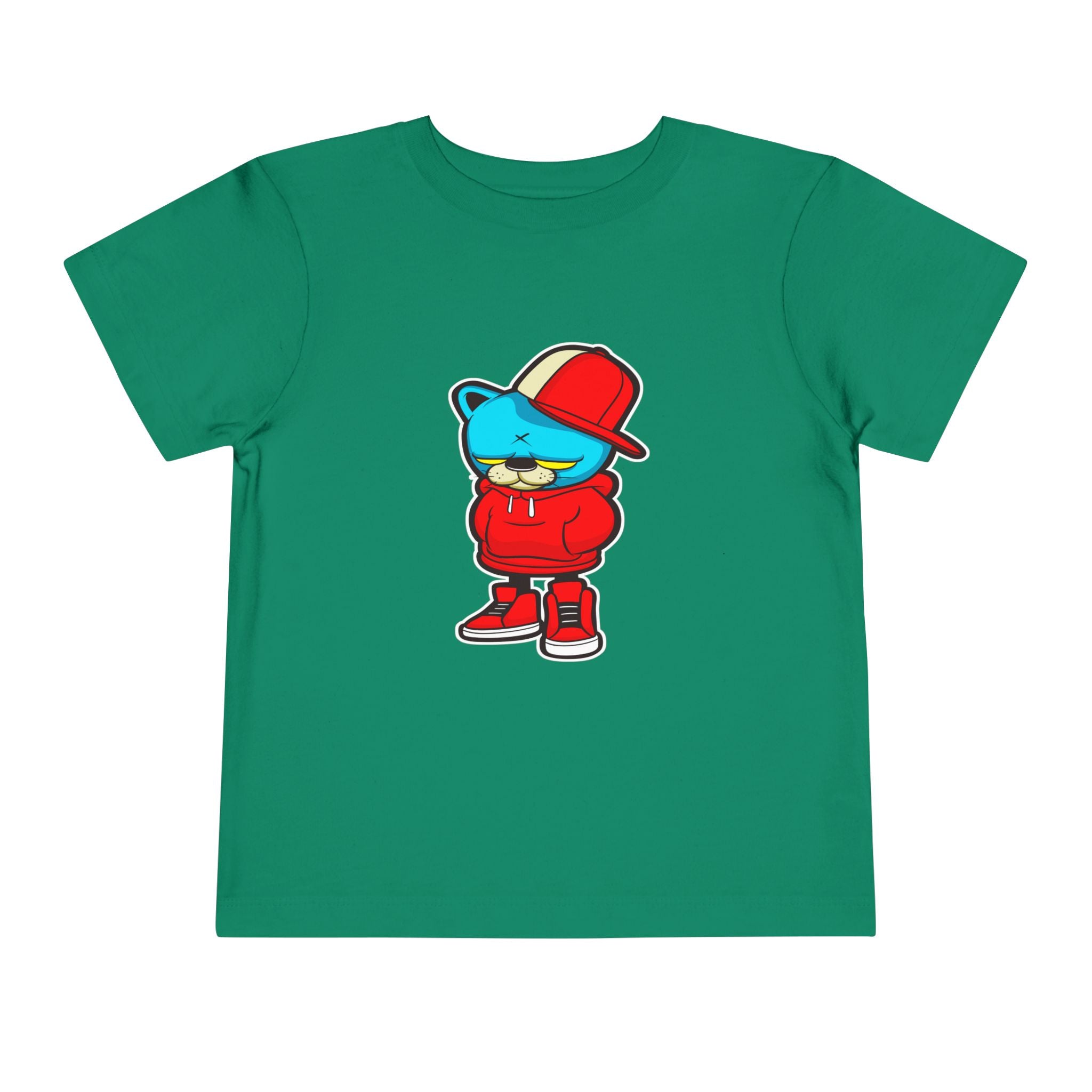 Cool Bear Toddler Tee: Trendy Kids Shirt, Fun Gift for Birthdays, Hipster Style, Everyday Wear, Cute Graphic Tee