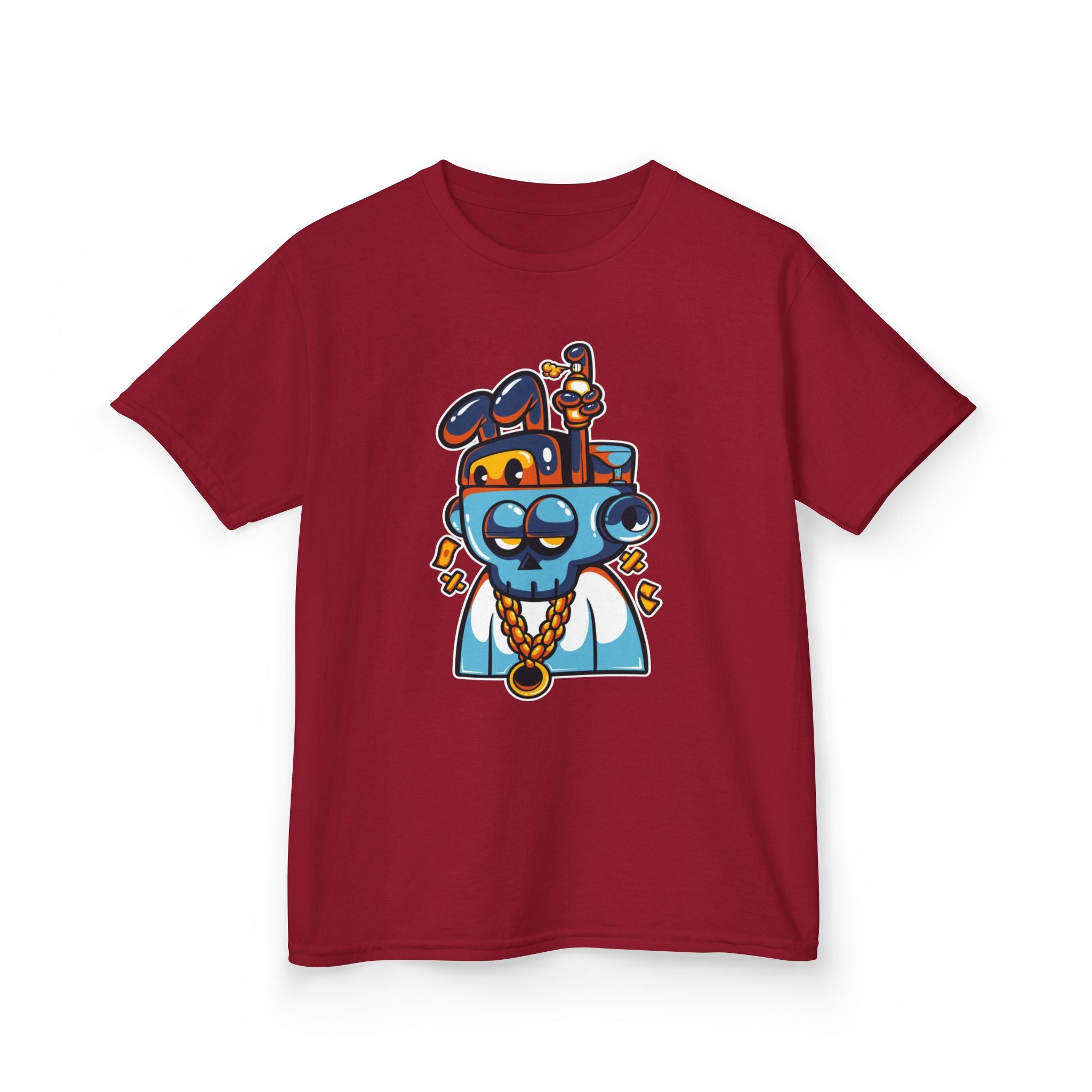 Cool Cartoon Kids Tee - Fun Graphic T-Shirt for Boys & Girls, Casual Wear, Gifts for Birthdays, Festivals, and Family Gatherings
