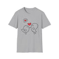 Couple Love Birds T-Shirt, Cute Relationship Shirt, Valentine's Day Gift, Matching Tees for Him and Her, Perfect Anniversary Shirt