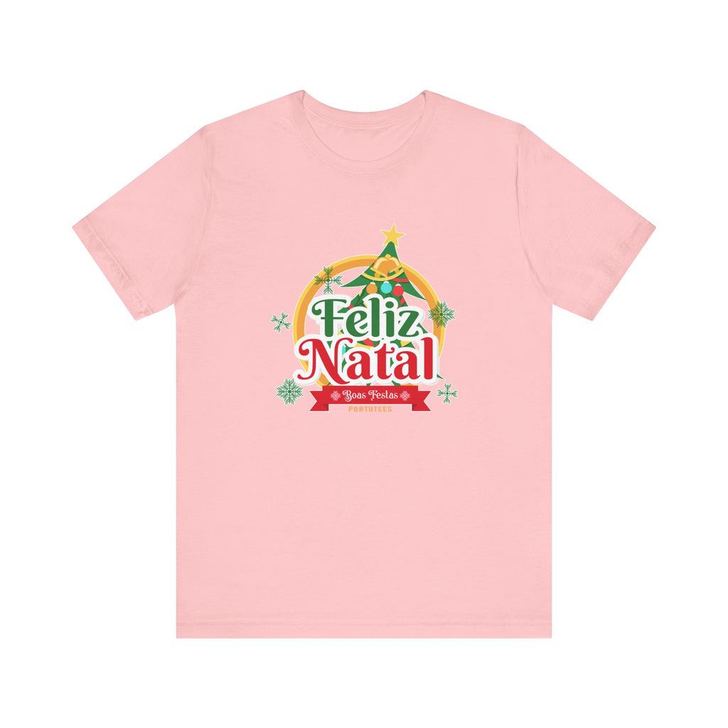 Feliz Natal Christmas Tee – Festive Portuguese Holiday T‑Shirt
