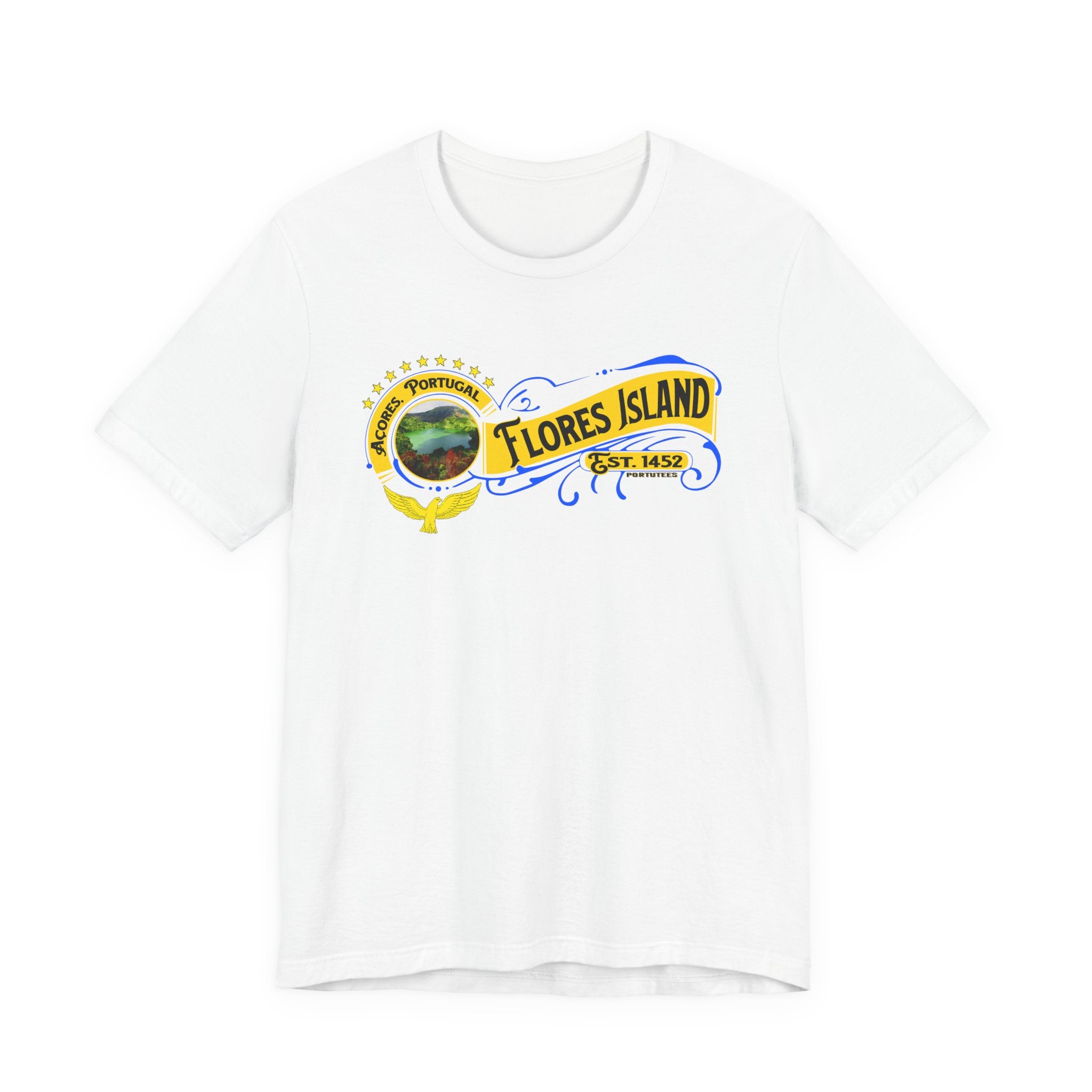 Flores Island Unisex Short Sleeve Tee - Adventure Awaits!