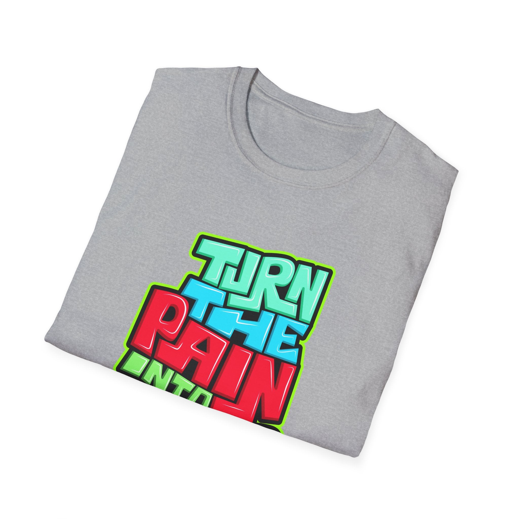 Empowering Unisex Softstyle T-Shirt, Motivational Tee, Inspirational Apparel, Gift for Self-Improvement, Casual Wear, Supportive Fashion