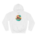 Tropical Paradise Unisex College Hoodie, Beach Vibes Sweatshirt, Summer Gift, Vacation Apparel, Cozy Hooded Pullover, Casual Wear