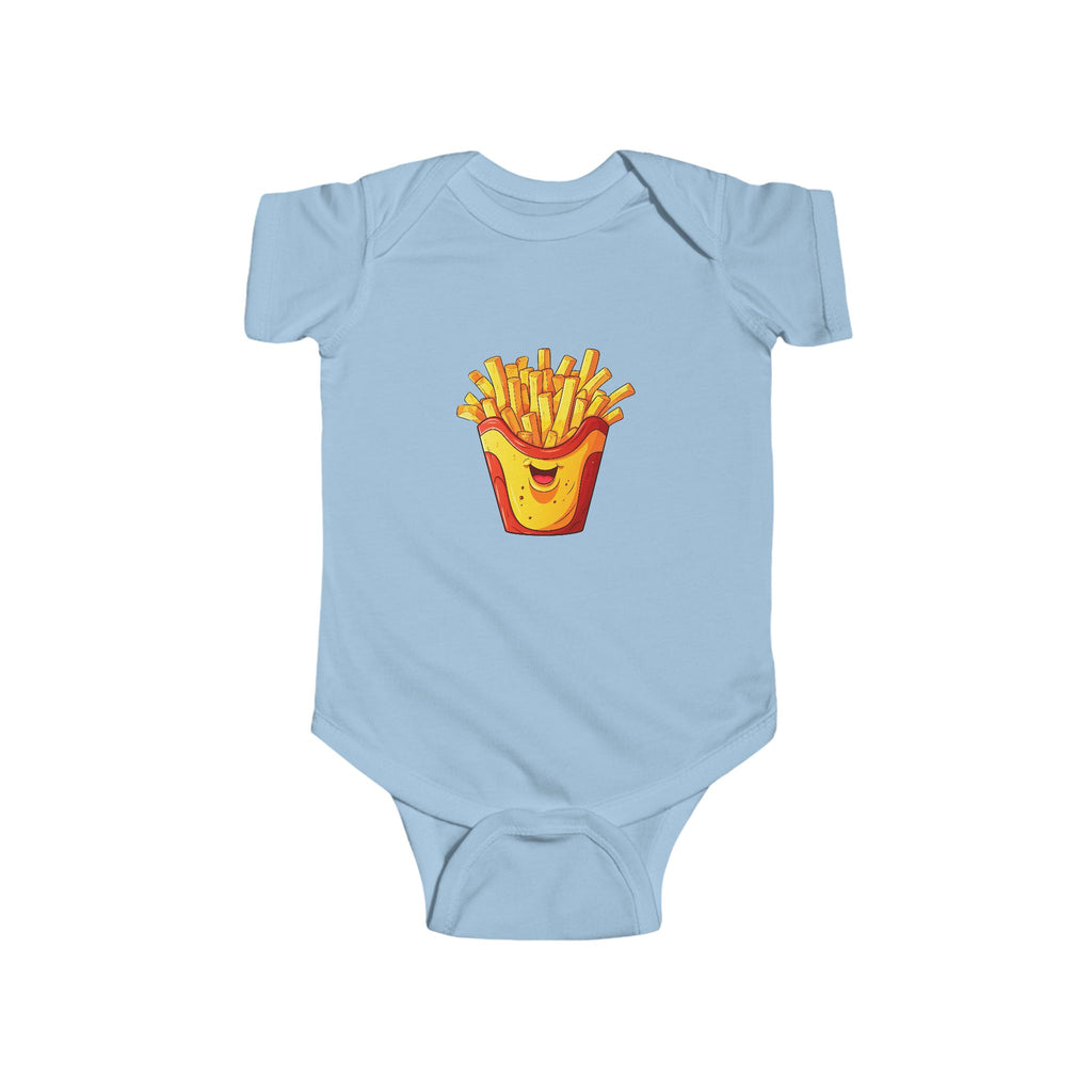 Cute French Fry Baby Bodysuit, Funny Infant Onesie Gift, Newborn Apparel, Foodie Baby Clothes, Fast Food Baby Outfit, Adorable Baby Shower