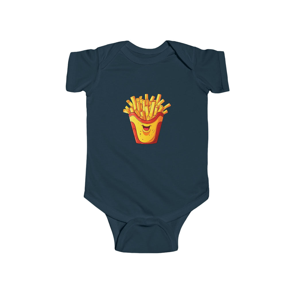 Cute French Fry Baby Bodysuit, Funny Infant Onesie Gift, Newborn Apparel, Foodie Baby Clothes, Fast Food Baby Outfit, Adorable Baby Shower