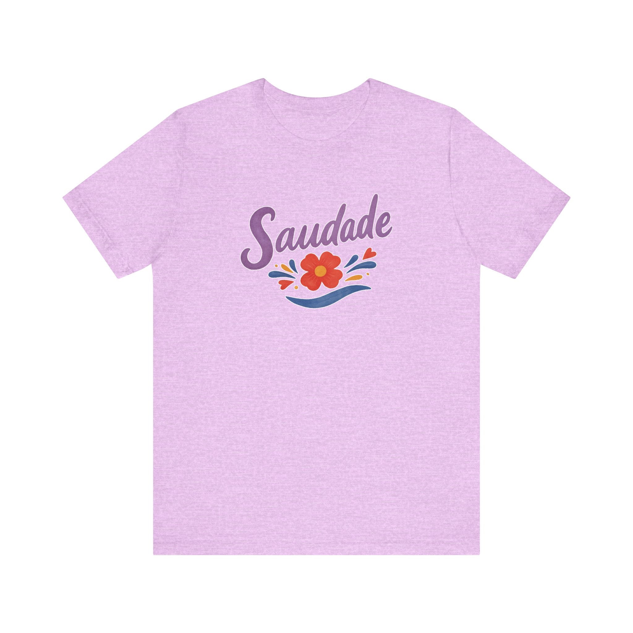 Saudade Floral Tee – Portuguese Nostalgia T‑Shirt