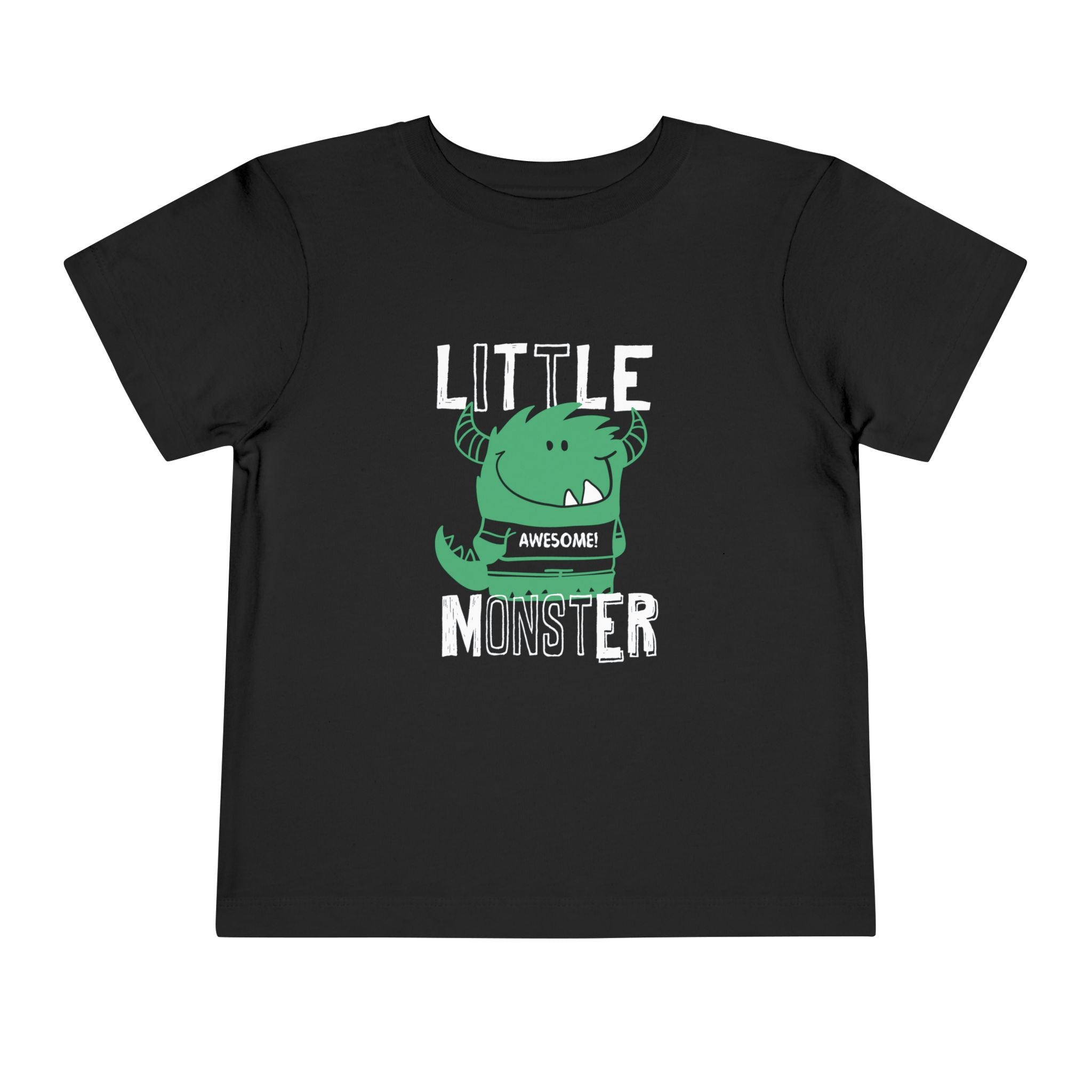 Little Monster Toddler Tee Fun & Playful T-Shirt for Kids, Birthday Gift, Halloween Costume, Everyday Wear, Unique Baby Shower Gift