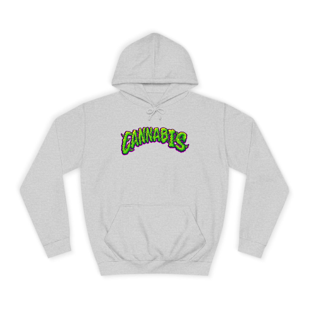 Cannabis College Hoodie, Unisex Hoodie for Students, Herbal Vibe Pullover, Perfect for 420 Celebration, Gift for Cannabis Lovers