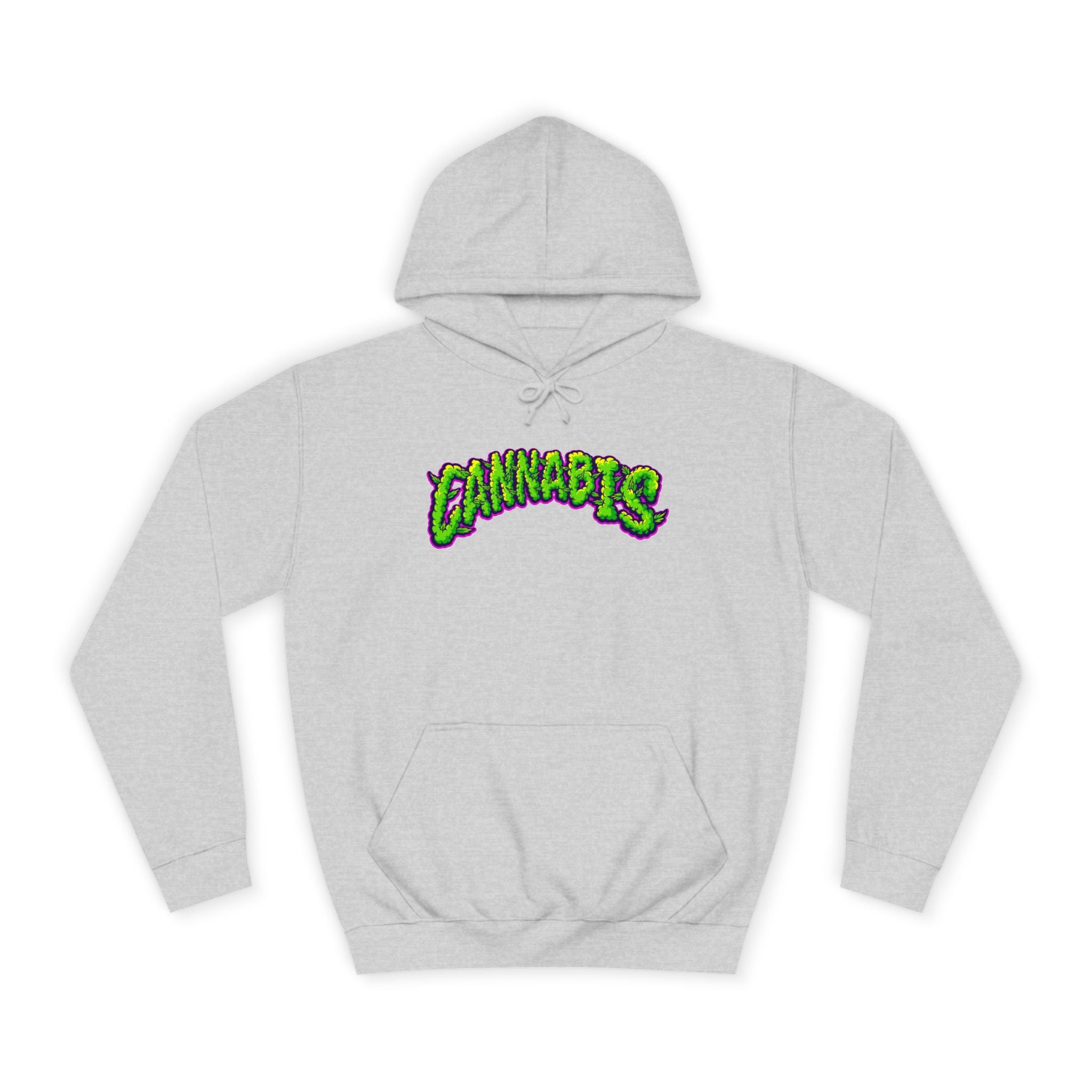 Cannabis College Hoodie, Unisex Hoodie for Students, Herbal Vibe Pullover, Perfect for 420 Celebration, Gift for Cannabis Lovers
