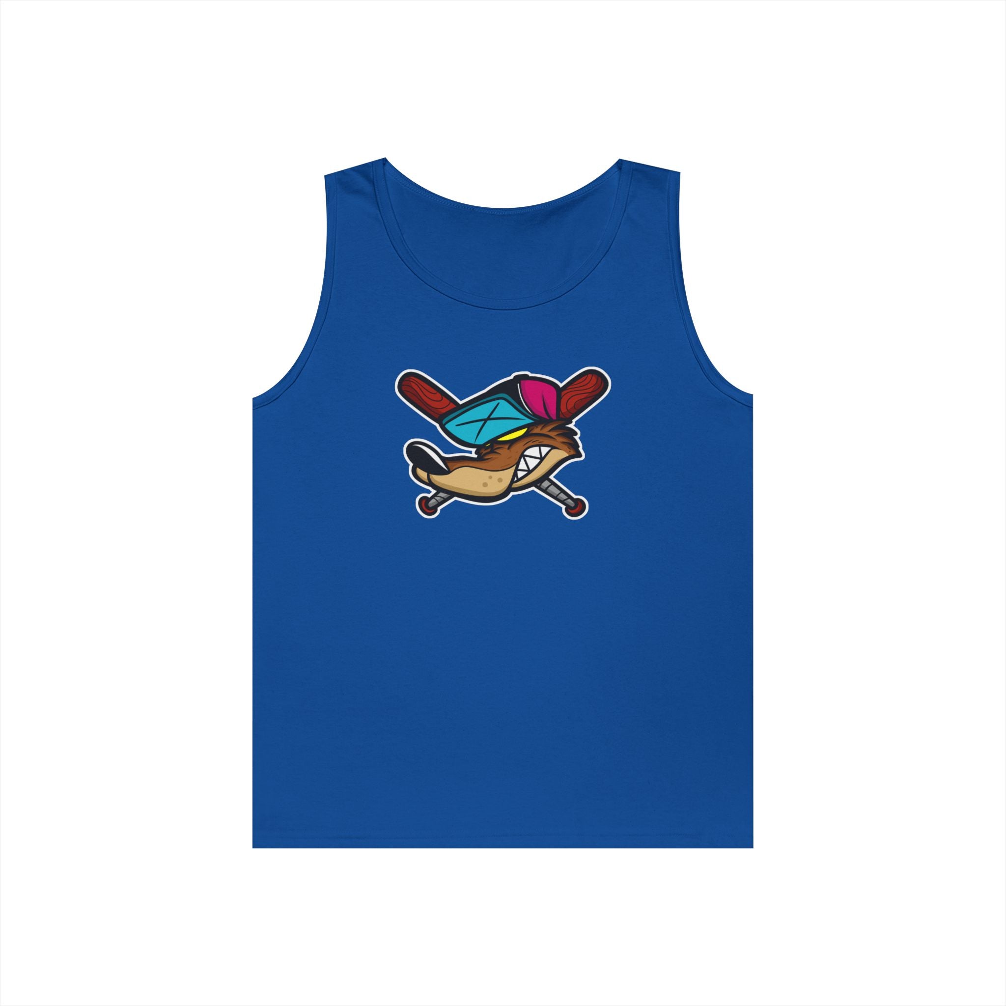 Playful Cartoon Graphic Tank Top, Fun Summer Apparel for Sport Lovers, Gift for Gamers, Casual Wear, Ideal for Birthdays, Beach Days