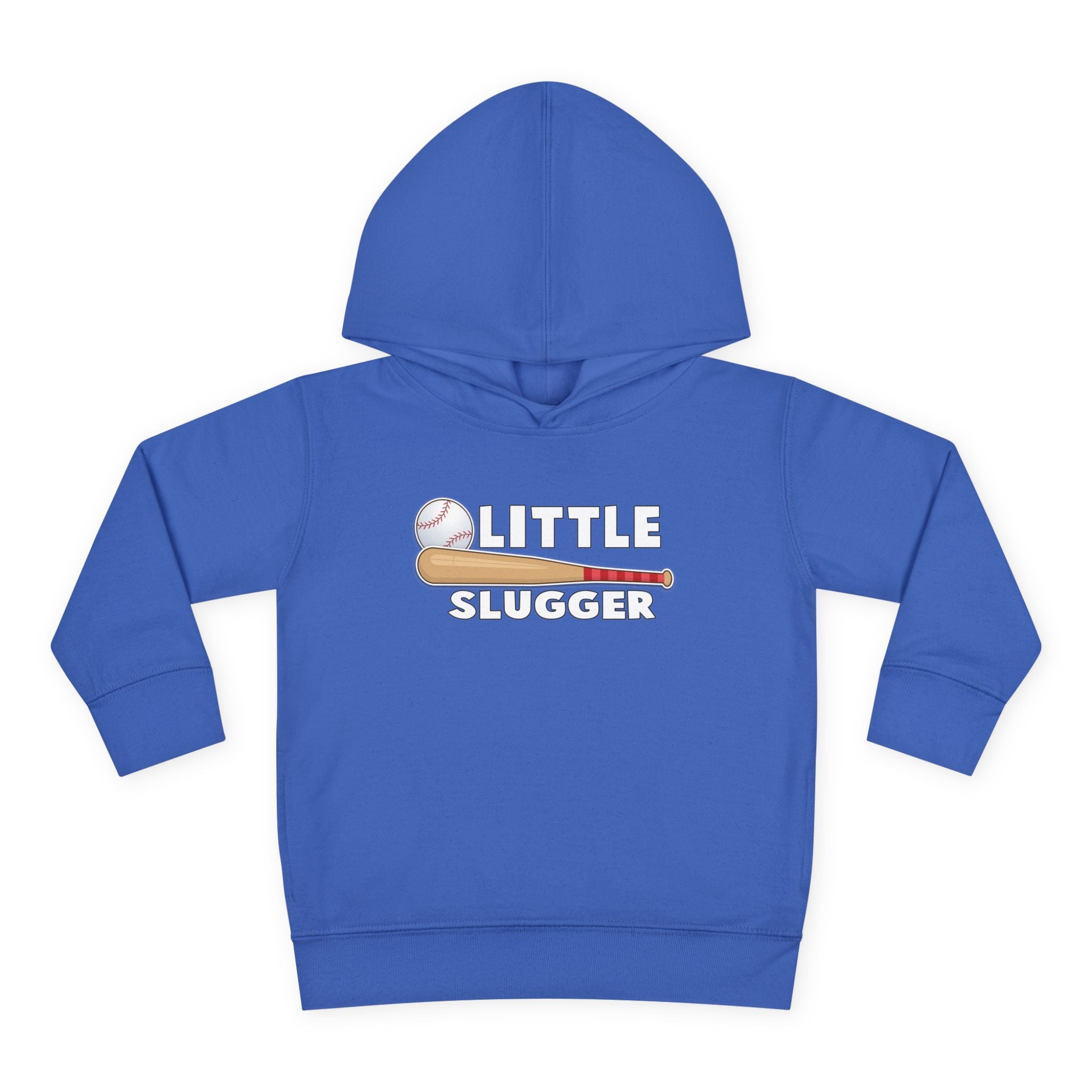 Little Slugger Toddler Fleece Hoodie - Perfect for Gift Giving, Birthdays, Baseball Season, Cozy Comfort, Toddler Apparel