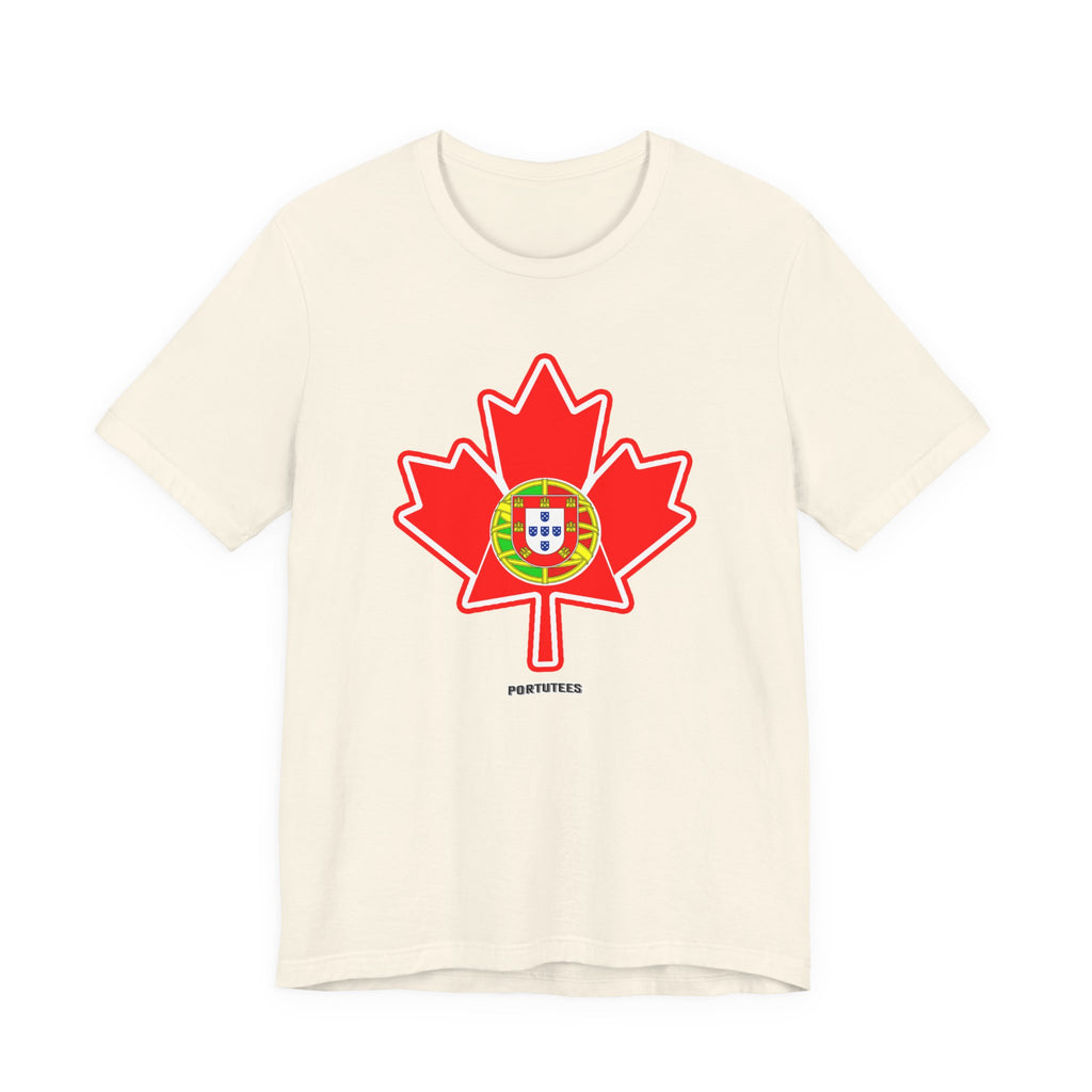 Portuguese Canadian Maple Leaf T-Shirt — Portuguese Canada Pride Tee