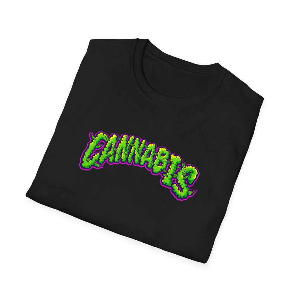Cannabis Unisex Softstyle T-Shirt - Fun & Relaxed Vibe, Perfect for Casual Wear, Gift for 420 Celebrators, Everyday Comfort