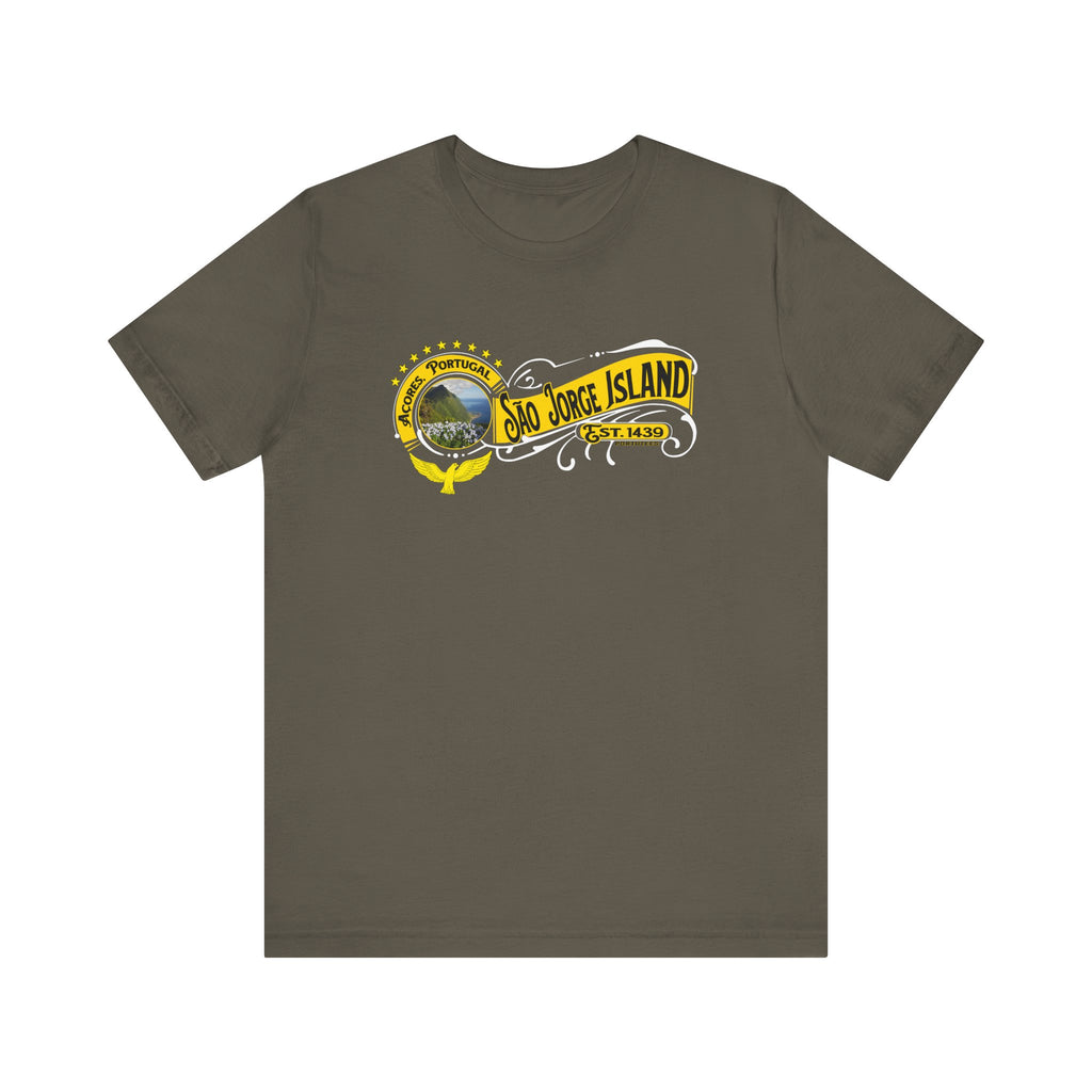 Sao Jorge Island Vintage Graphic Tee
