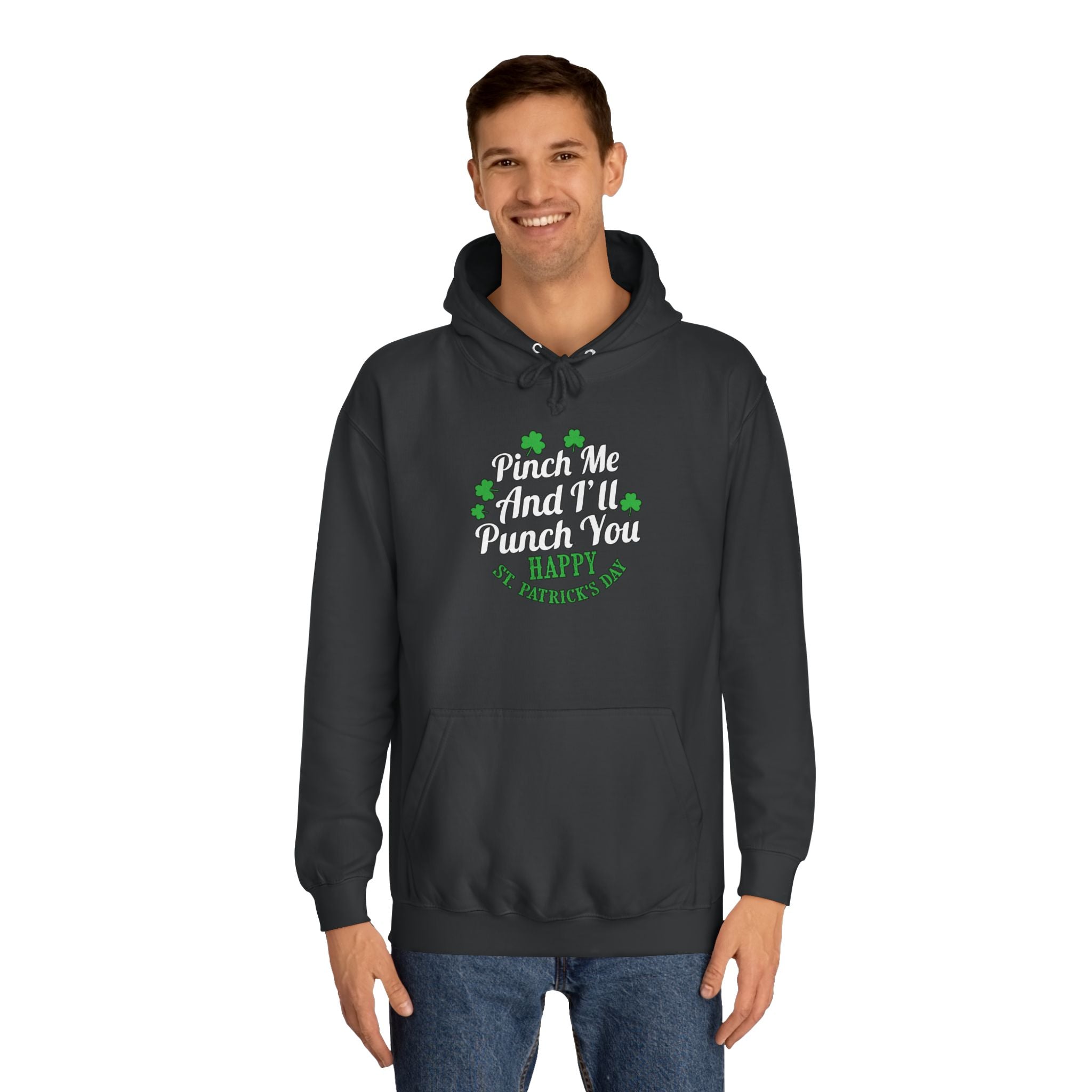 Funny St. Patrick's Day Unisex Hoodie, Perfect for Celebrations, Gift for Friends, Cozy Wear for Parties, Holiday Apparel, Green Humor