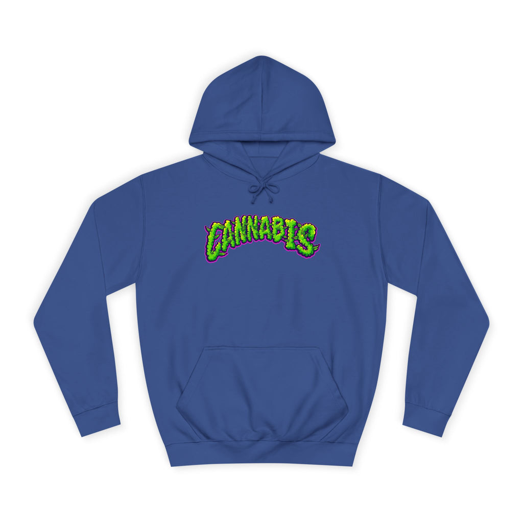 Cannabis College Hoodie, Unisex Hoodie for Students, Herbal Vibe Pullover, Perfect for 420 Celebration, Gift for Cannabis Lovers