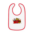 Bib, Cute Food Bib for Babies, Perfect for Mealtime Fun, Baby Feeding Essential, Toddler Mealtime Accessory, Infant Drool Catcher, Newborn