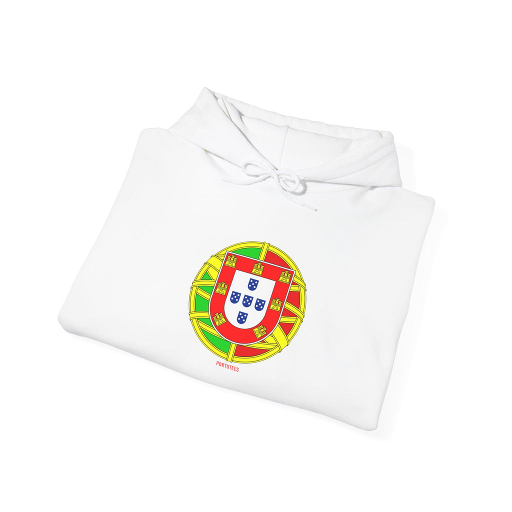 Portugal Flag Hooded Sweatshirt (Unisex)