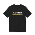 Azores Retro Stripe Tee — "AÇORES EST. 1427"