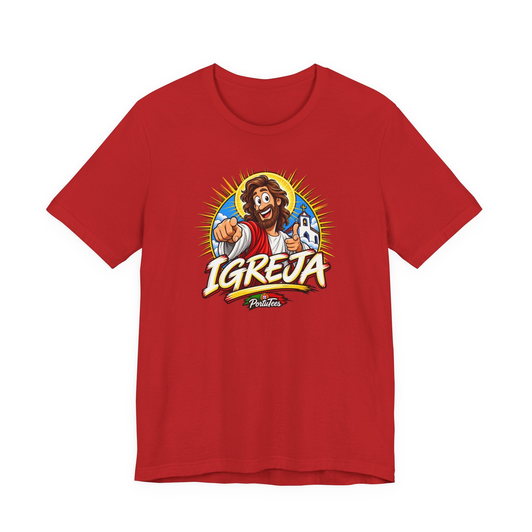 Igreja Jesus Pointing T-Shirt — Christian Church Faith Tee