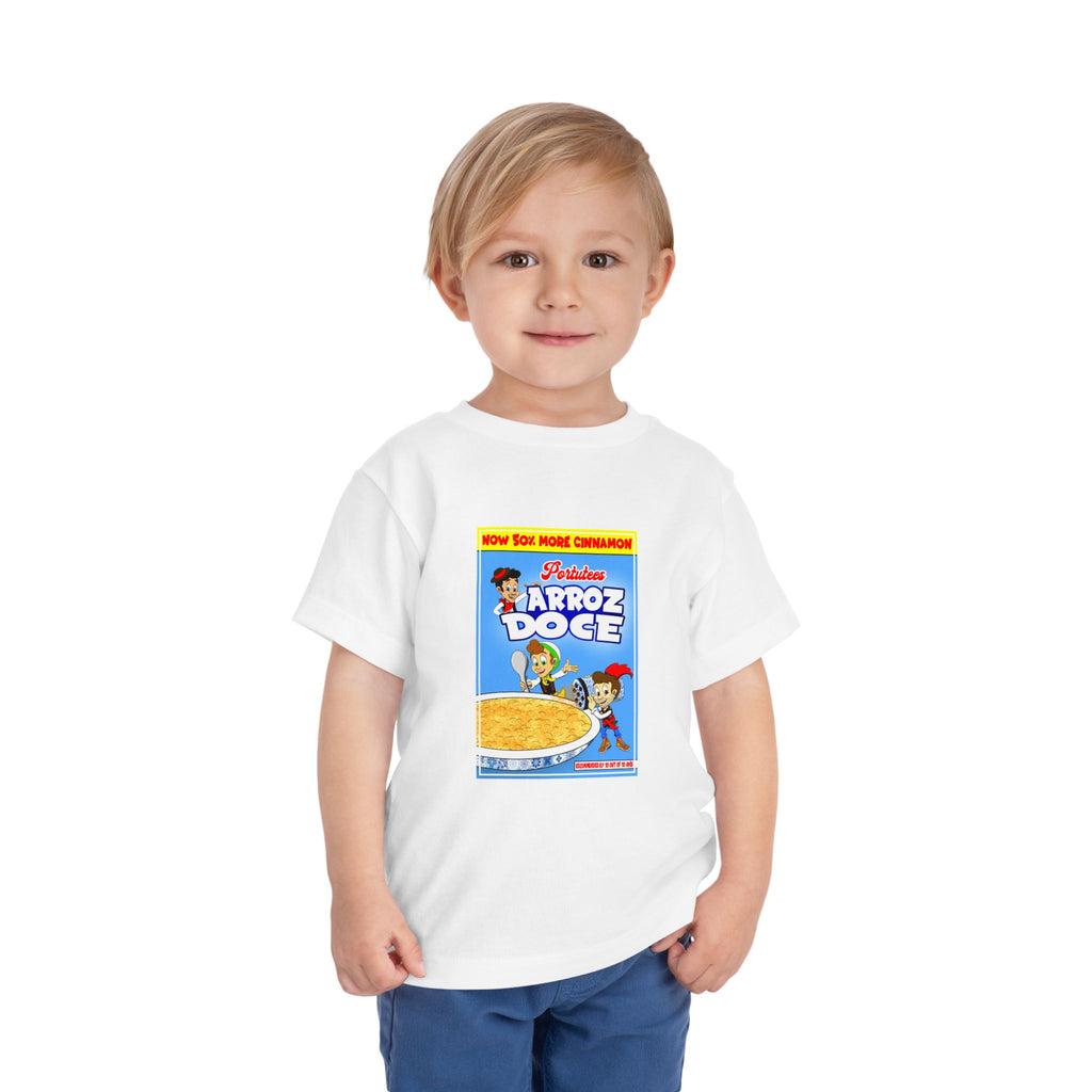 ‘Arroz Doce’ Cereal Box Graphic - Toddler Tee