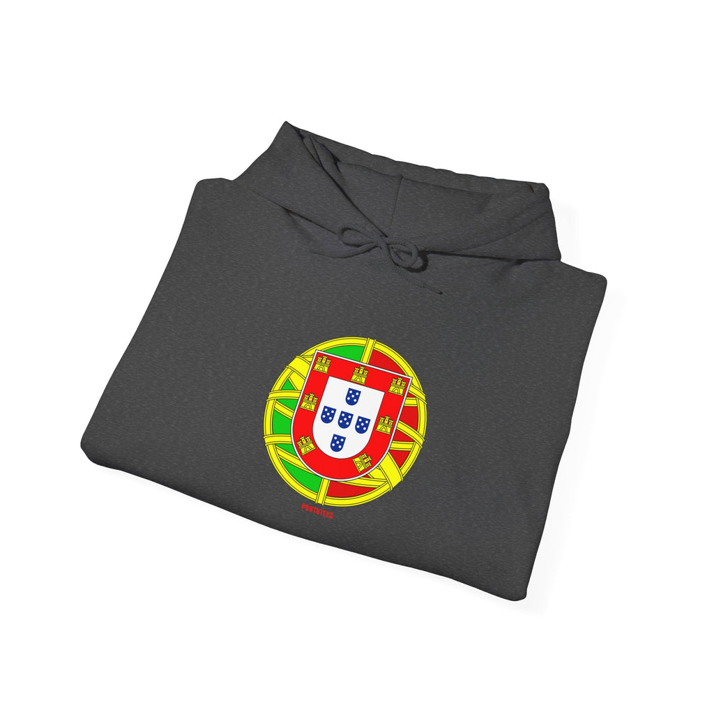 Portugal Flag Hooded Sweatshirt (Unisex)