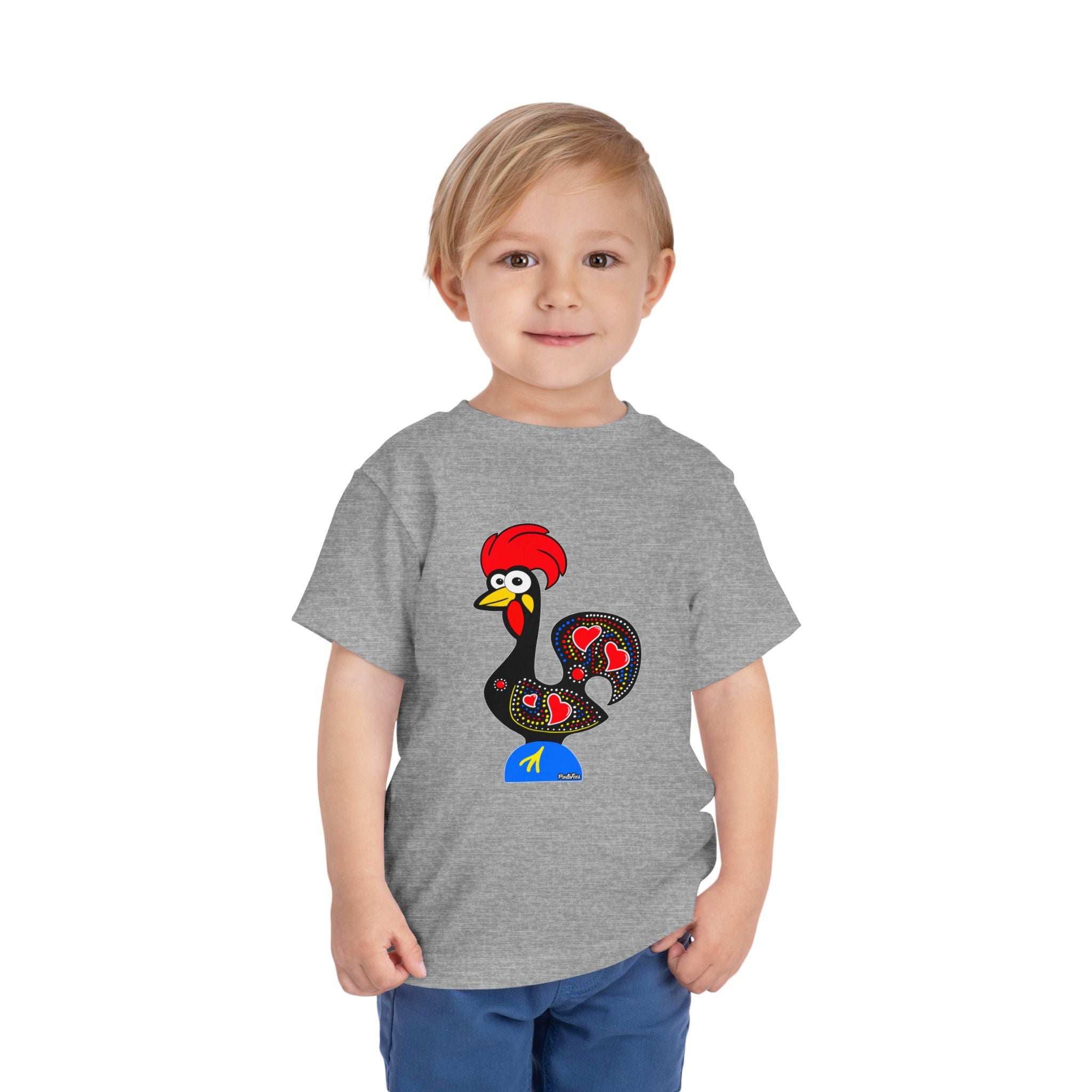 Toddler Tee - Barcelos Rooster Design - Toddler Tee