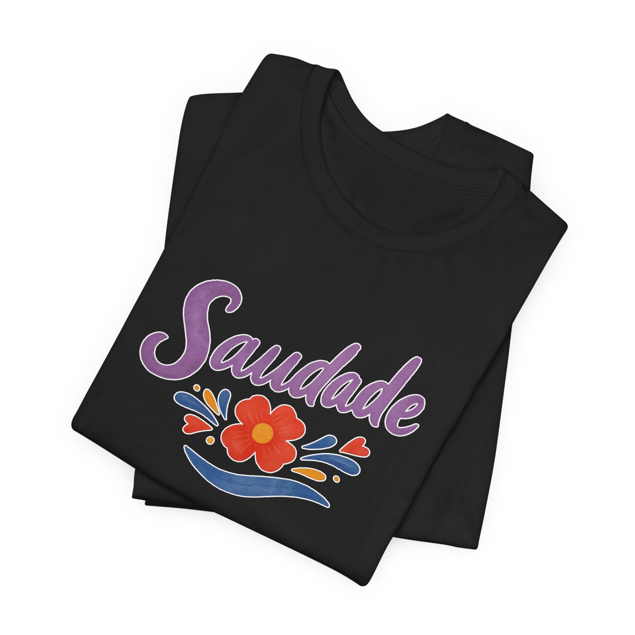 Saudade Floral Tee – Portuguese Nostalgia T‑Shirt