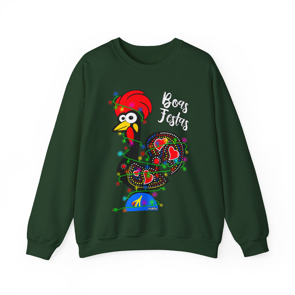 Boas Feasta Portuguese Rooster Sweatshirt (Unisex)