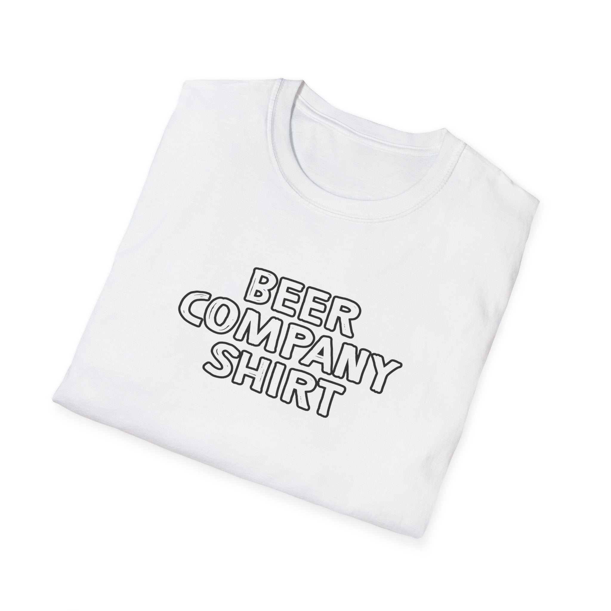 Casual Beer Company T-Shirt, Perfect for Beer Lovers, Party Wear, Gifts for Craft Beer Enthusiasts, Summer BBQs, Beer Festivals