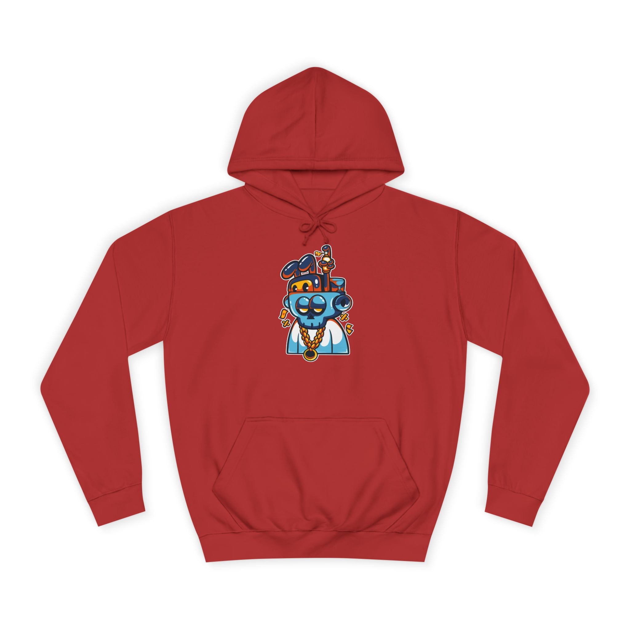 Playful Unisex College Hoodie, Fun Animal Design, Perfect for Students, Gift for New Grads, Cozy Casual Wear, College Spirit