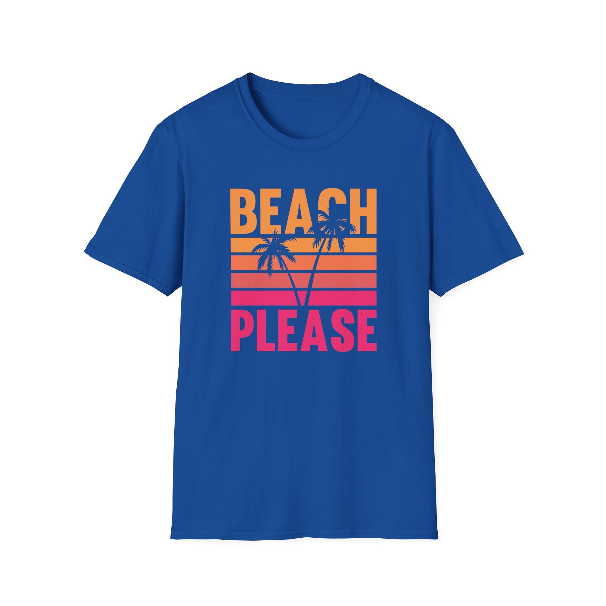 Beach Please Unisex T-Shirt, Summer Vibe Tee, Vacation Shirt, Beachwear, Gift for Travelers