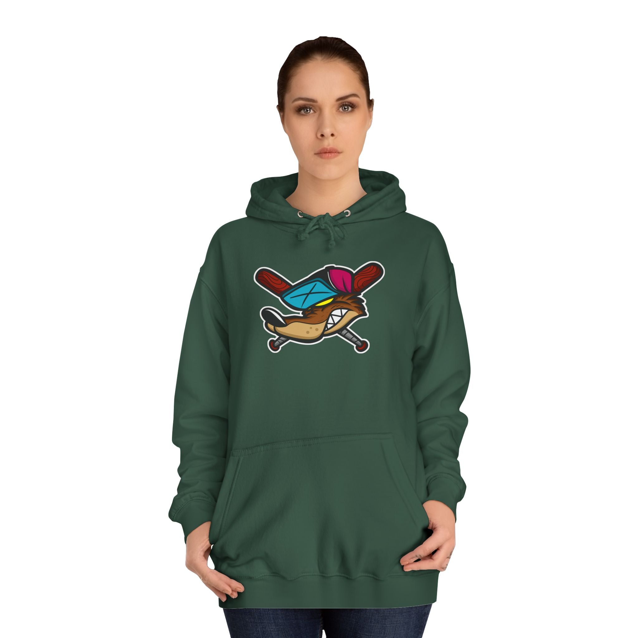 Vintage Cartoon Hoodie, Unisex College Hoodie, Casual Wear, Gift for Students, Cozy Sweatshirt, College Life Apparel