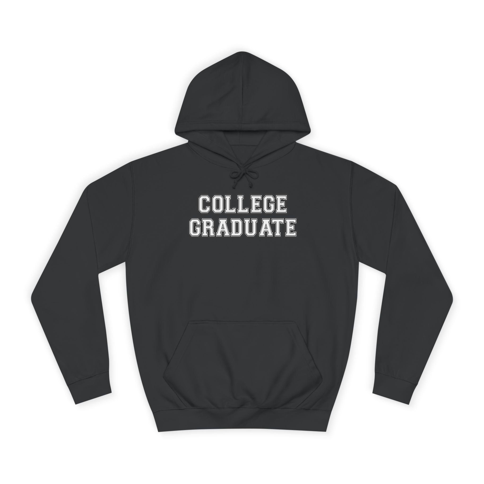 College Graduate Hoodie, Unisex Graduation Sweatshirt, Gift for Graduates, College Apparel, Casual Wear, College Memories