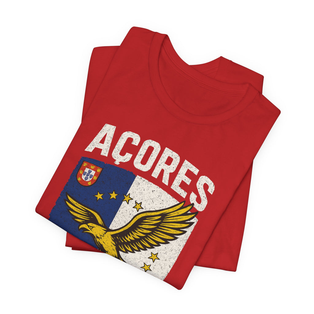 Açores Crest Eagle T-Shirt — Azores Pride Graphic Tee