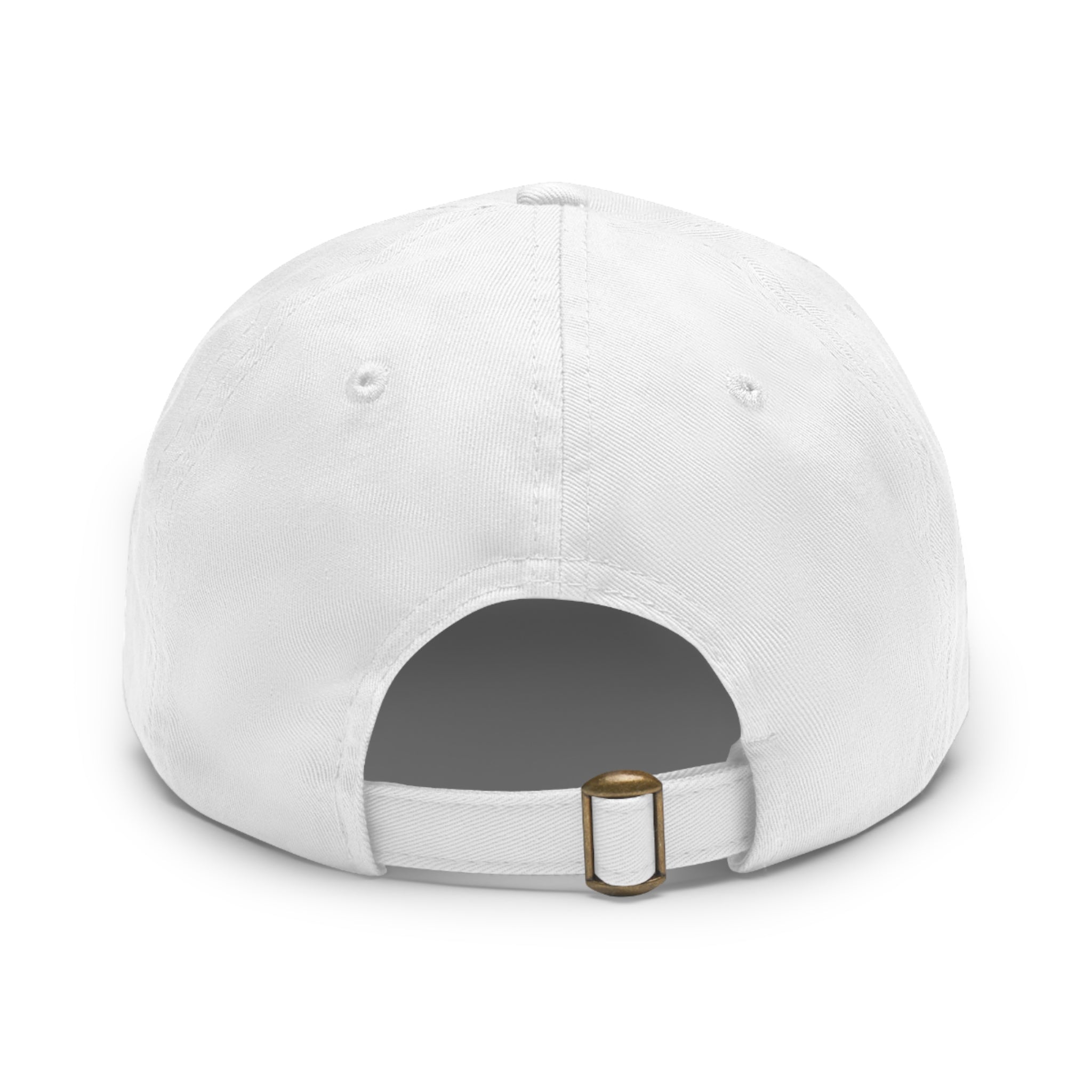 Portugal Flag Leather Patch Dad Hat – Vintage Rectangular Emblem Cap