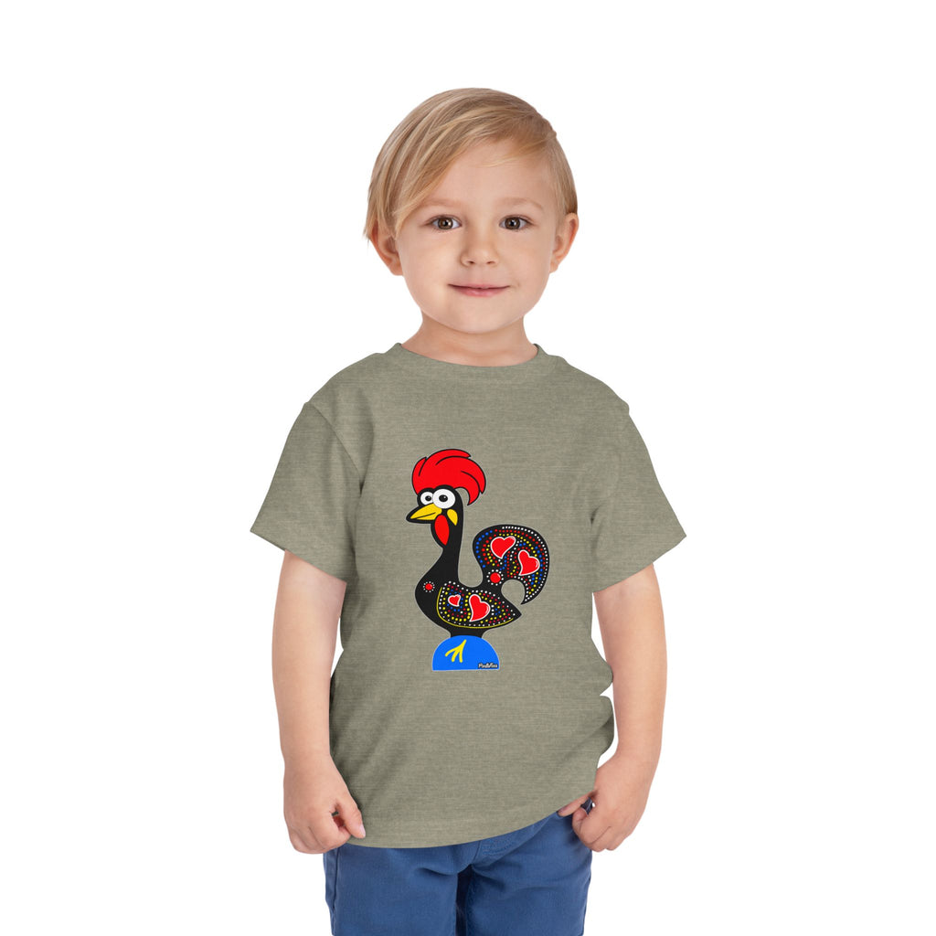 Toddler Tee - Barcelos Rooster Design - Toddler Tee