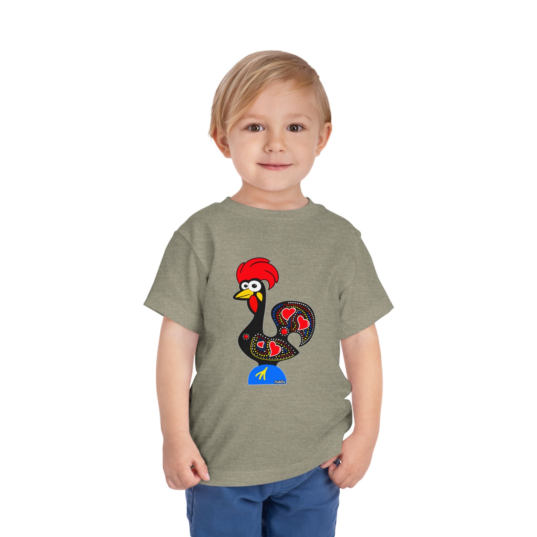 Toddler Tee - Barcelos Rooster Design - Toddler Tee