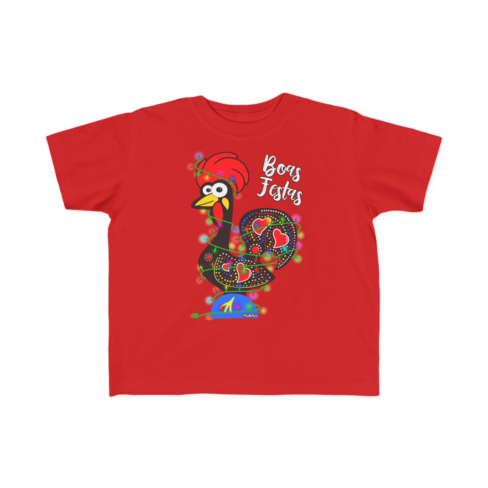 Toddler Tee - Boas Festas Rooster Toddler