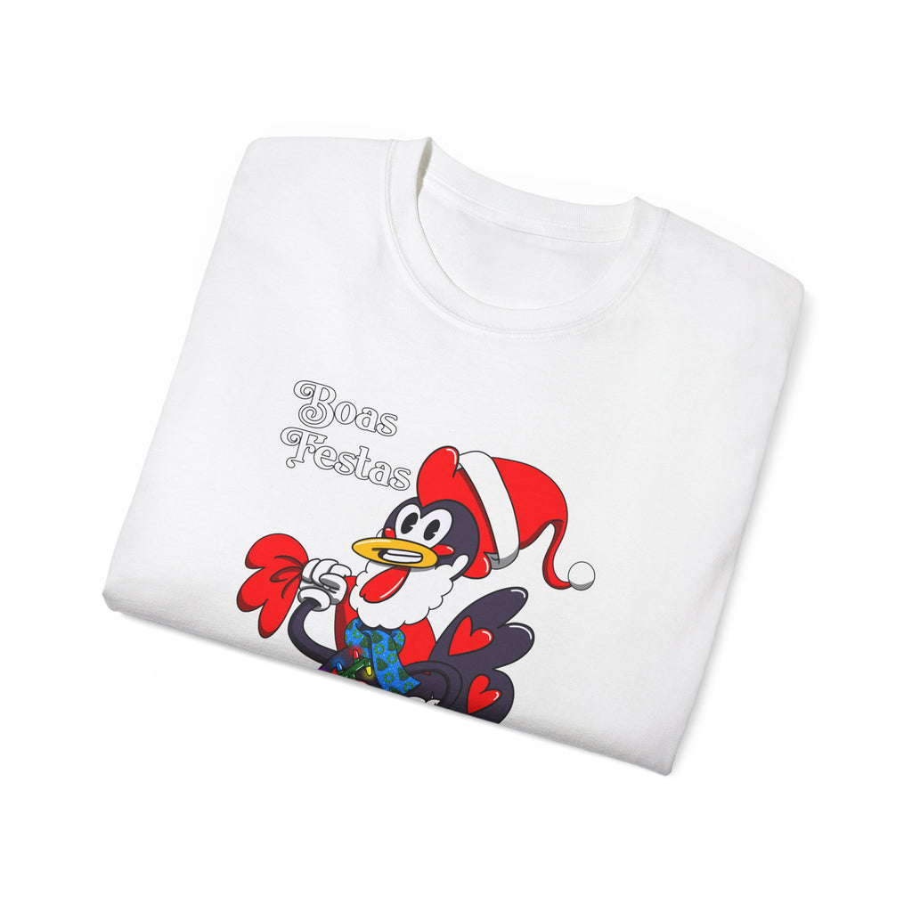 Barcelos Rooster Santa Suit Baos Festa T-Shirt