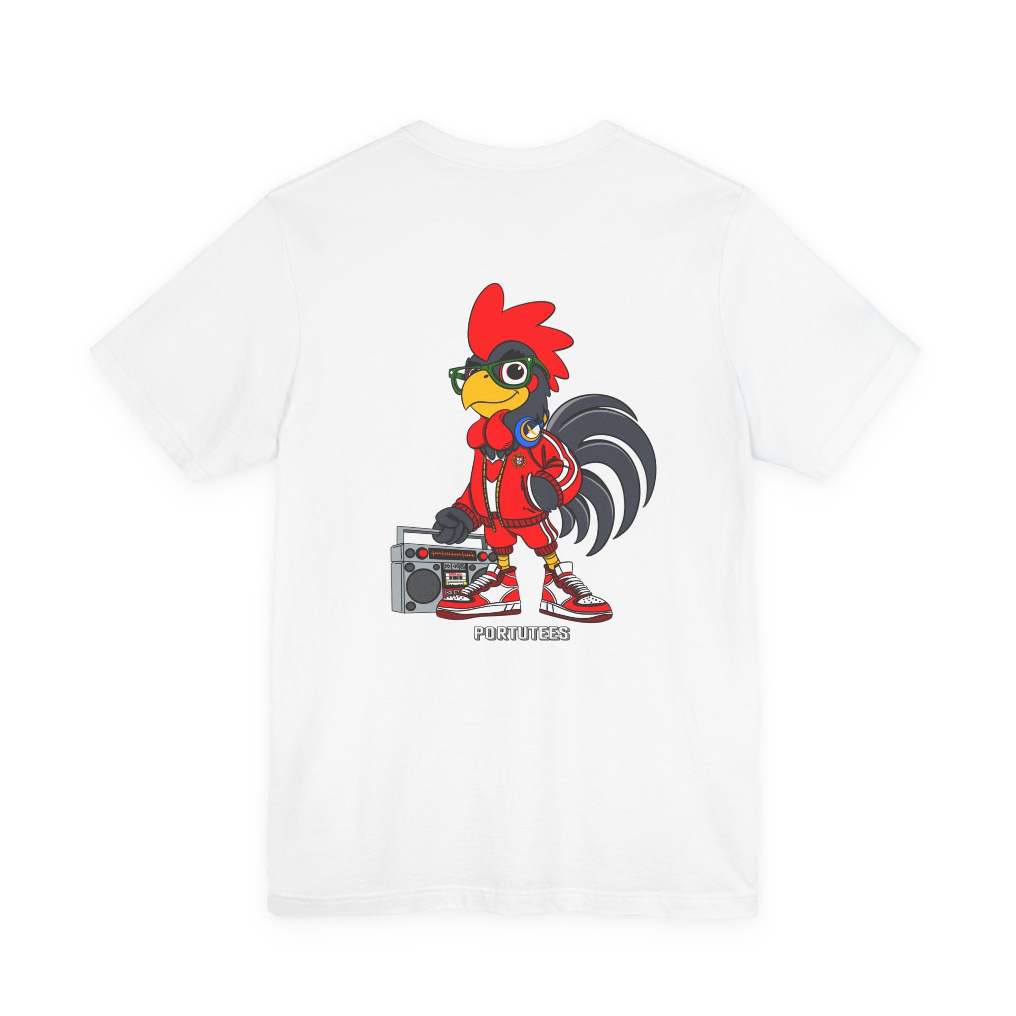 Hip-Hop Rooster Graphic Tee for Casual Style, Streetwear, Gift for Music Lovers, Summer Outfits, Unique Animal Shirt